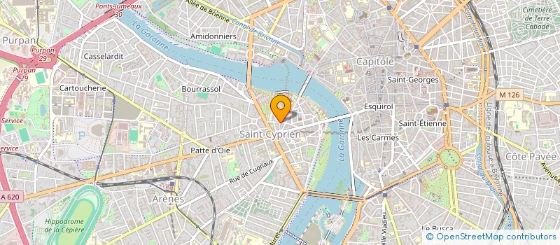 localisation de l'entreprise MONSIEUR CLEMENT RONCHINI  TOULOUSE