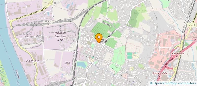 localisation de l'entreprise MONSIEUR CLEMENT ROUSSEAU  BASSENS