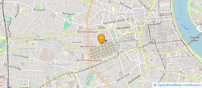 localisation de l'entreprise MONSIEUR CLEMENT ROUSSEAU  BORDEAUX