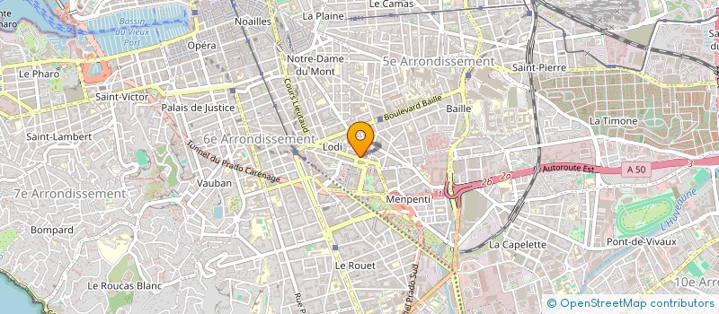 localisation de l'entreprise MONSIEUR CLEMENT ROUSSEL  MARSEILLE