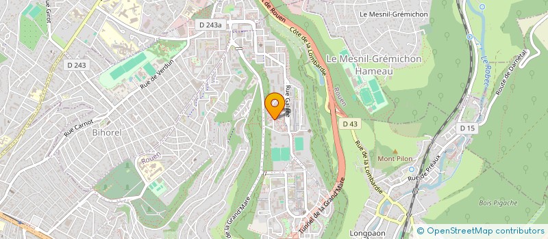 localisation de l'entreprise MONSIEUR CLEMENT ROUSSEL à ROUEN