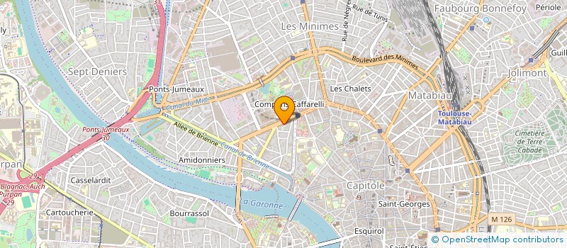 localisation de l'entreprise MONSIEUR CLEMENT ROUVIER  TOULOUSE