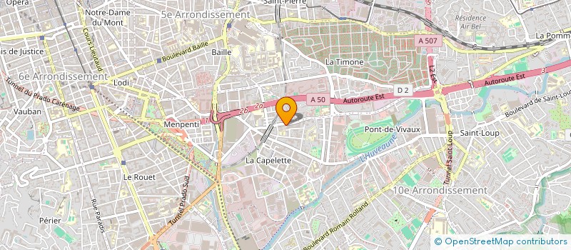 localisation de l'entreprise MONSIEUR CLEMENT ROUX  MARSEILLE
