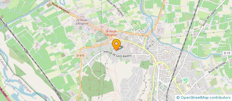 localisation de l'entreprise MONSIEUR CLEMENT ROUX  CAVAILLON