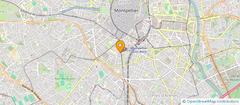 localisation de l'entreprise MONSIEUR CLEMENT ROY à MONTPELLIER