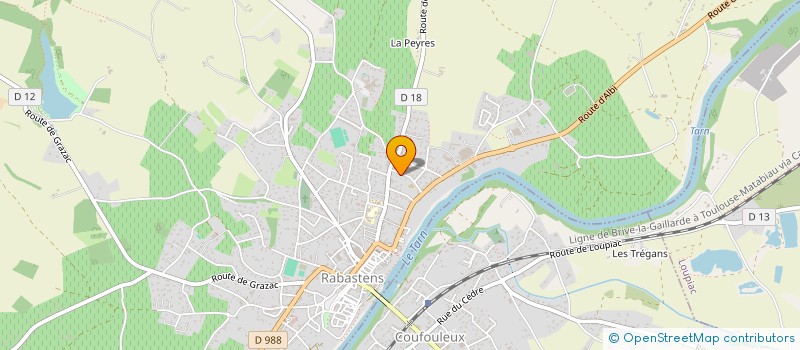 localisation de l'entreprise MONSIEUR CLEMENT SABO  RABASTENS