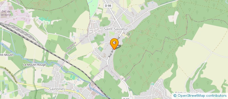 localisation de l'entreprise MONSIEUR CLEMENT SABRAS  BETHISY ST PIERRE