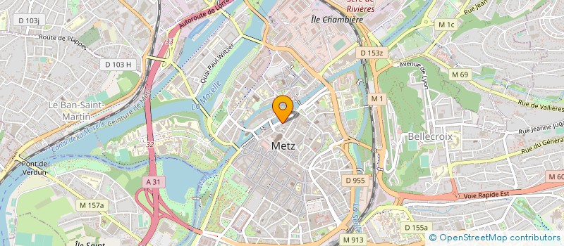 localisation de l'entreprise MONSIEUR CLEMENT SALIBA à METZ