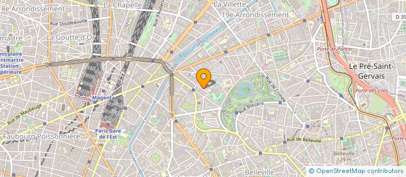 localisation de l'entreprise MONSIEUR CLEMENT SALZEDO  PARIS