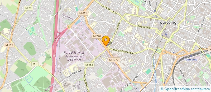 localisation de l'entreprise MONSIEUR CLEMENT SAMAILLE  TOURCOING