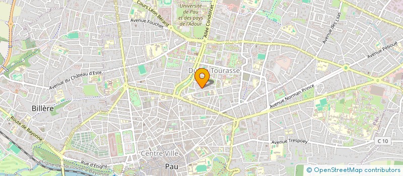 localisation de l'entreprise MONSIEUR CLEMENT SANCHEZ à PAU