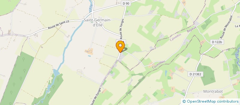 localisation de l'entreprise MONSIEUR CLEMENT SANDRI  SAINT-JEAN-D'ELLE