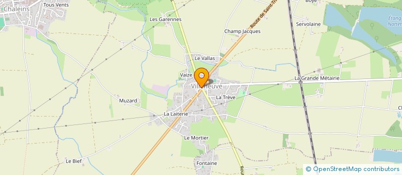 localisation de l'entreprise MONSIEUR CLEMENT SANDRON à VILLENEUVE