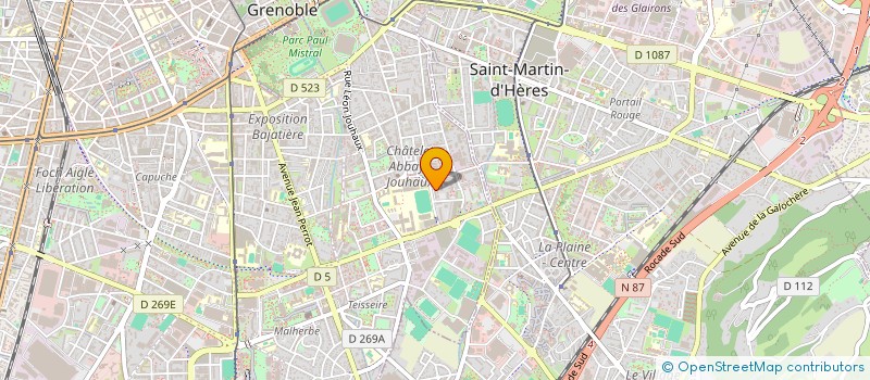 localisation de l'entreprise MONSIEUR CLEMENT SANKARE  GRENOBLE