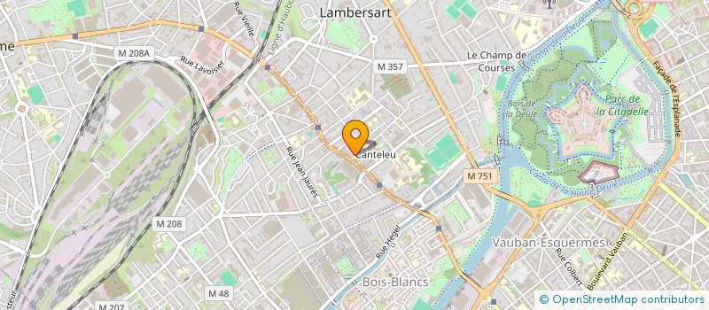 localisation de l'entreprise MONSIEUR CLEMENT SANS-CHAGRIN à LAMBERSART