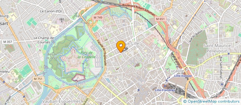 localisation de l'entreprise MONSIEUR CLEMENT SAROTTE à LILLE