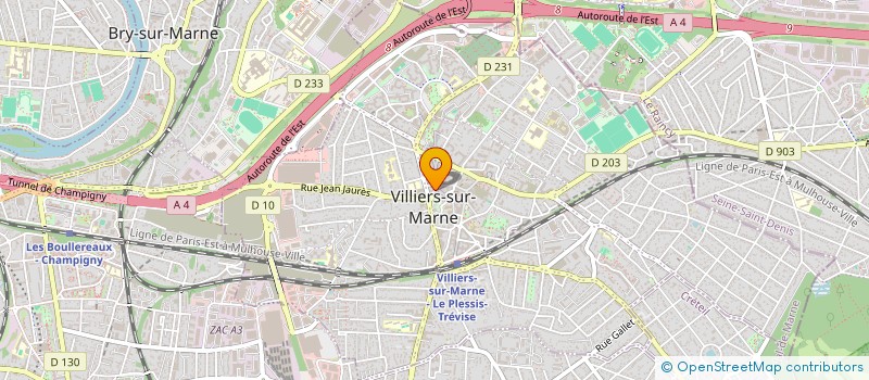 localisation de l'entreprise MONSIEUR CLEMENT SAUTEL  VILLIERS-SUR-MARNE