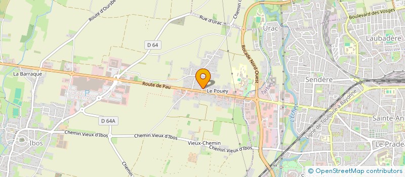 localisation de l'entreprise MONSIEUR CLEMENT SAUTHIER  IBOS