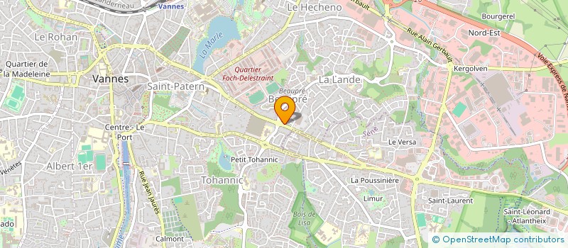 localisation de l'entreprise MONSIEUR CLEMENT SCERVINO à VANNES