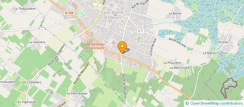 localisation de l'entreprise MONSIEUR CLEMENT SCHILLING  SAINT-PIERRE-D'OLERON