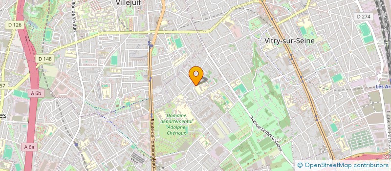localisation de l'entreprise MONSIEUR CLEMENT SCHLOESING à VITRY-SUR-SEINE