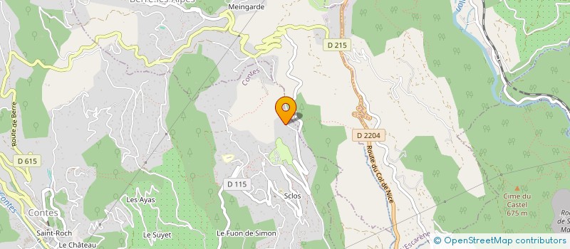 localisation de l'entreprise MONSIEUR CLEMENT SCHMITZ  CONTES