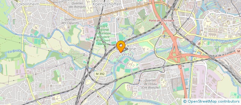 localisation de l'entreprise MONSIEUR CLEMENT SCHNEIDER à STRASBOURG