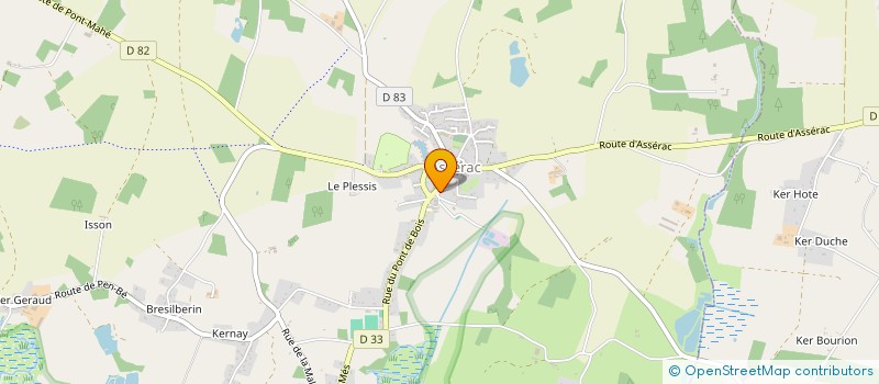 localisation de l'entreprise MONSIEUR CLEMENT SECHE  ASSERAC