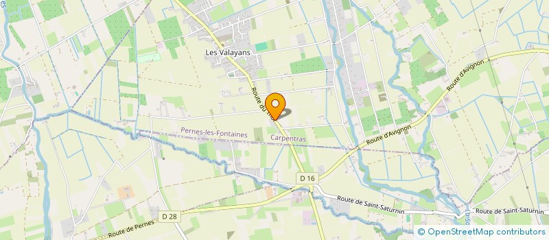 localisation de l'entreprise MONSIEUR CLEMENT SEDAT  PERNES-LES-FONTAINES