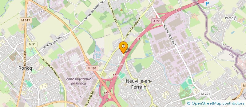 localisation de l'entreprise MONSIEUR CLEMENT SERIGNAC  NEUVILLE-EN-FERRAIN