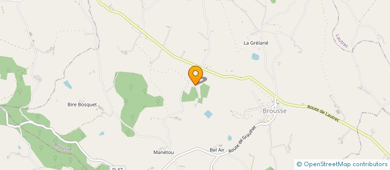 localisation de l'entreprise MONSIEUR CLEMENT SERRES à BROUSSE