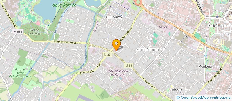 localisation de l'entreprise MONSIEUR CLEMENT SERRES  TOULOUSE