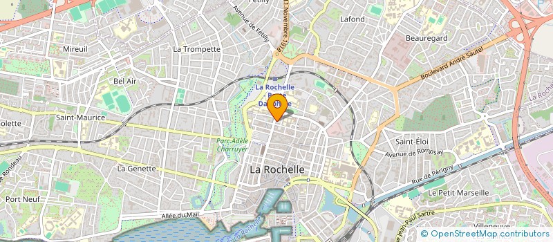 localisation de l'entreprise MONSIEUR CLEMENT SERVANT  LA ROCHELLE