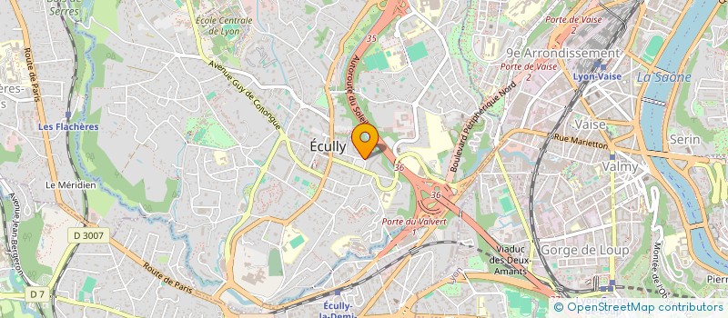 localisation de l'entreprise MONSIEUR CLEMENT SERVONNET à ECULLY