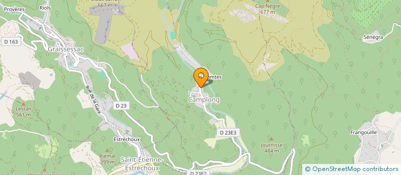 localisation de l'entreprise MONSIEUR CLEMENT SEVIN  CAMPLONG