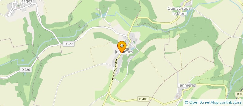 localisation de l'entreprise MONSIEUR CLEMENT SIBIET  JOUAIGNES