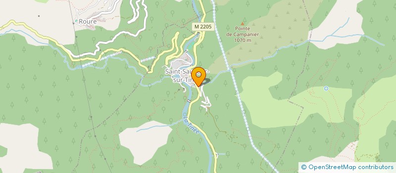 localisation de l'entreprise MONSIEUR CLEMENT SIERRA à SAINT-SAUVEUR-SUR-TINEE