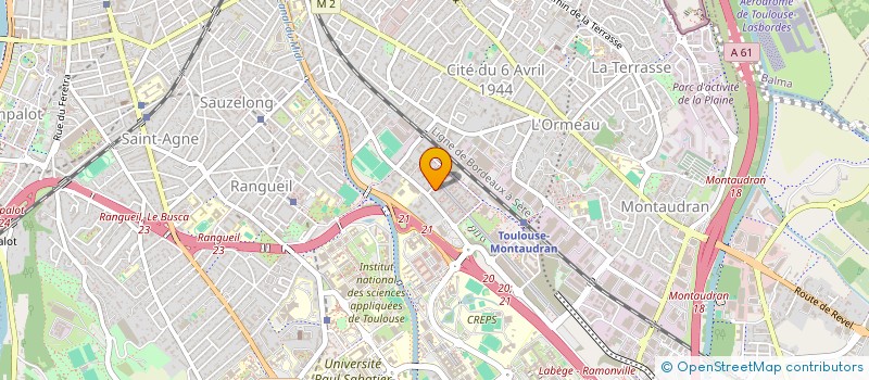 localisation de l'entreprise MONSIEUR CLEMENT SIGNOL à TOULOUSE