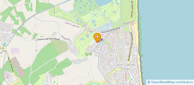 localisation de l'entreprise MONSIEUR CLEMENT SIGNOLES  SAINT-CYPRIEN