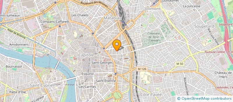 localisation de l'entreprise MONSIEUR CLEMENT SILVESTRE  TOULOUSE