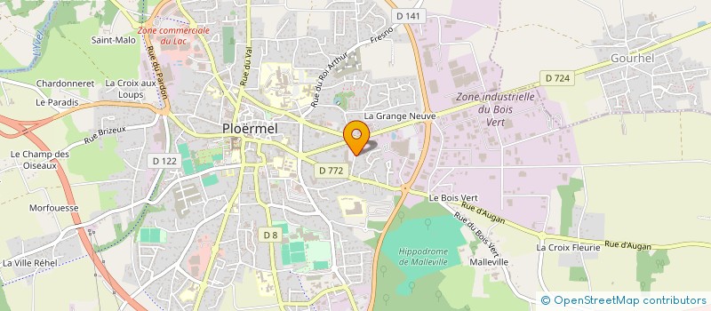 localisation de l'entreprise MONSIEUR CLEMENT SIMON à PLOERMEL