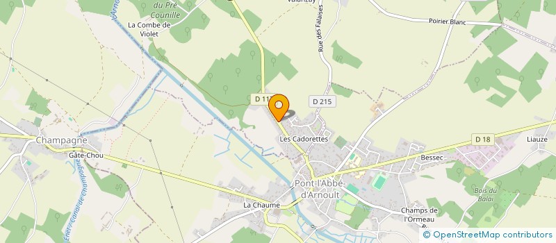 localisation de l'entreprise MONSIEUR CLEMENT SINTES  SAINTE-RADEGONDE