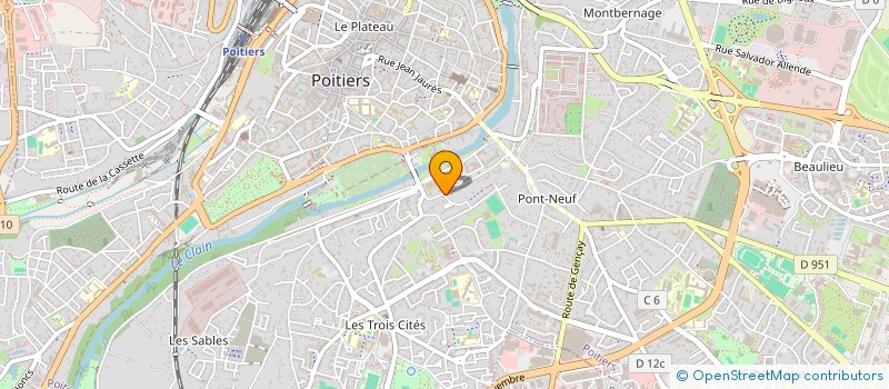 localisation de l'entreprise MONSIEUR CLEMENT SIPION à ANGOULEME