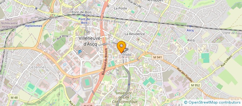 localisation de l'entreprise MONSIEUR CLEMENT SMEULDERS  VILLENEUVE-D'ASCQ