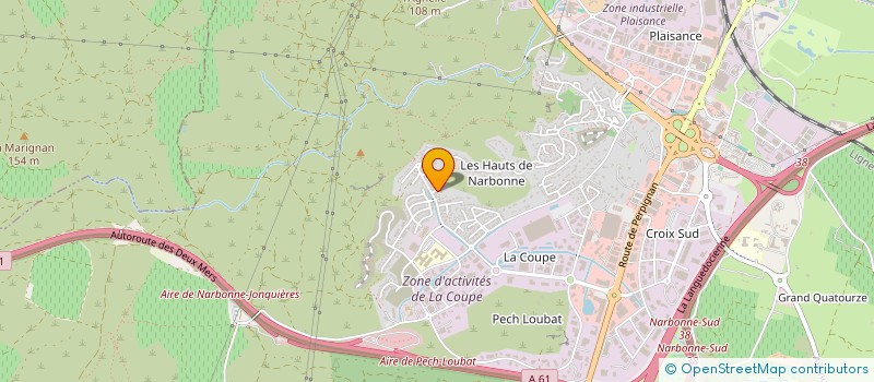 localisation de l'entreprise MONSIEUR CLEMENT SOLANO à NARBONNE