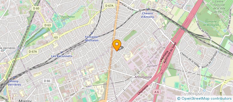 localisation de l'entreprise MONSIEUR CLEMENT SOLLIER à ANTONY