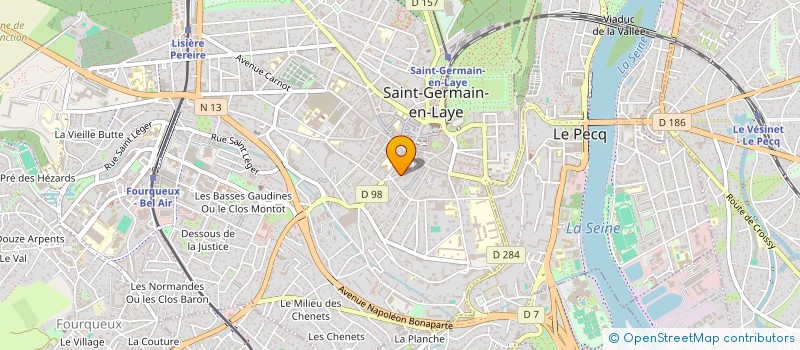localisation de l'entreprise MONSIEUR CLEMENT SOQUET à SAINT-GERMAIN-EN-LAYE
