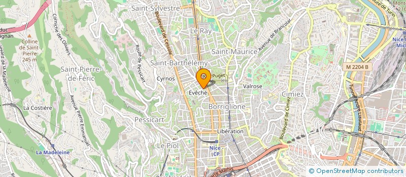 localisation de l'entreprise MONSIEUR CLEMENT SORABELLA  NICE