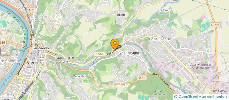 localisation de l'entreprise MONSIEUR CLEMENT SOUADI  VIENNE