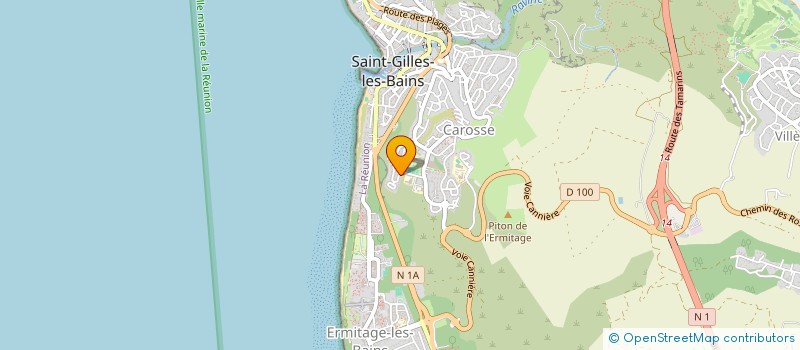 localisation de l'entreprise MONSIEUR CLEMENT SOUFFES  SAINT-PAUL